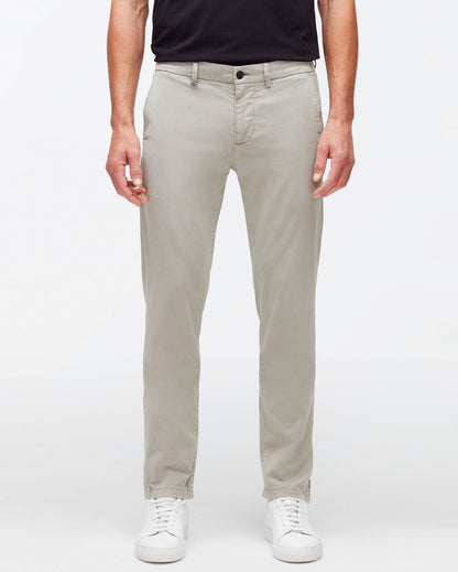 Light Grey Slimmy Chino Tap. Weightless Colors Griffin 7 For All Mankind