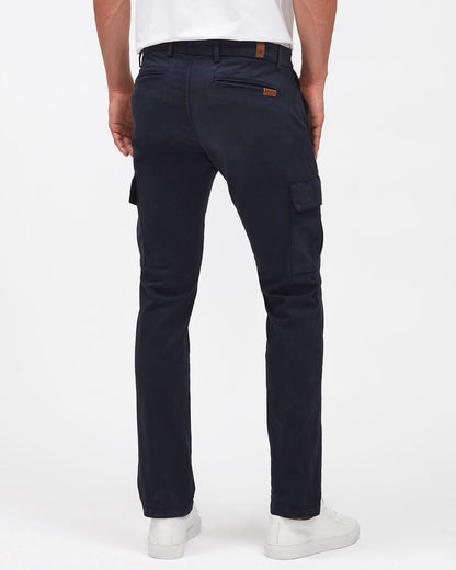 Dark Blue SLIMMY TAP.CARGO CHINO Luxe Per. Sateen Light Army 7 For All Mankind