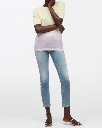 Light Blue Roxanne Ankle Luxe Vintage Dream Time 7 For All Mankind