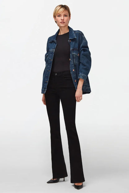 Bootcut Bair Eco Rinsed Black 7 For All Mankind