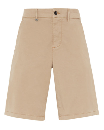 Beige Slimmy Chino Shorts Weightless Colors Arizona 7 For All Mankind