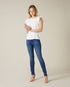 Middle Blue HW SKINNY Slim Illusion Luxe Lovestory 7 For All Mankind