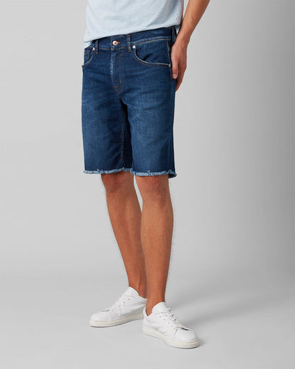 Middle Blue Regular Short Left Hand Cotillo Dark Blue 7 For All Mankind