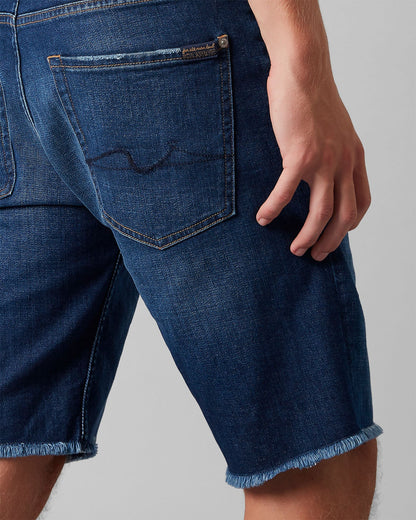 Middle Blue Regular Short Left Hand Cotillo Dark Blue 7 For All Mankind