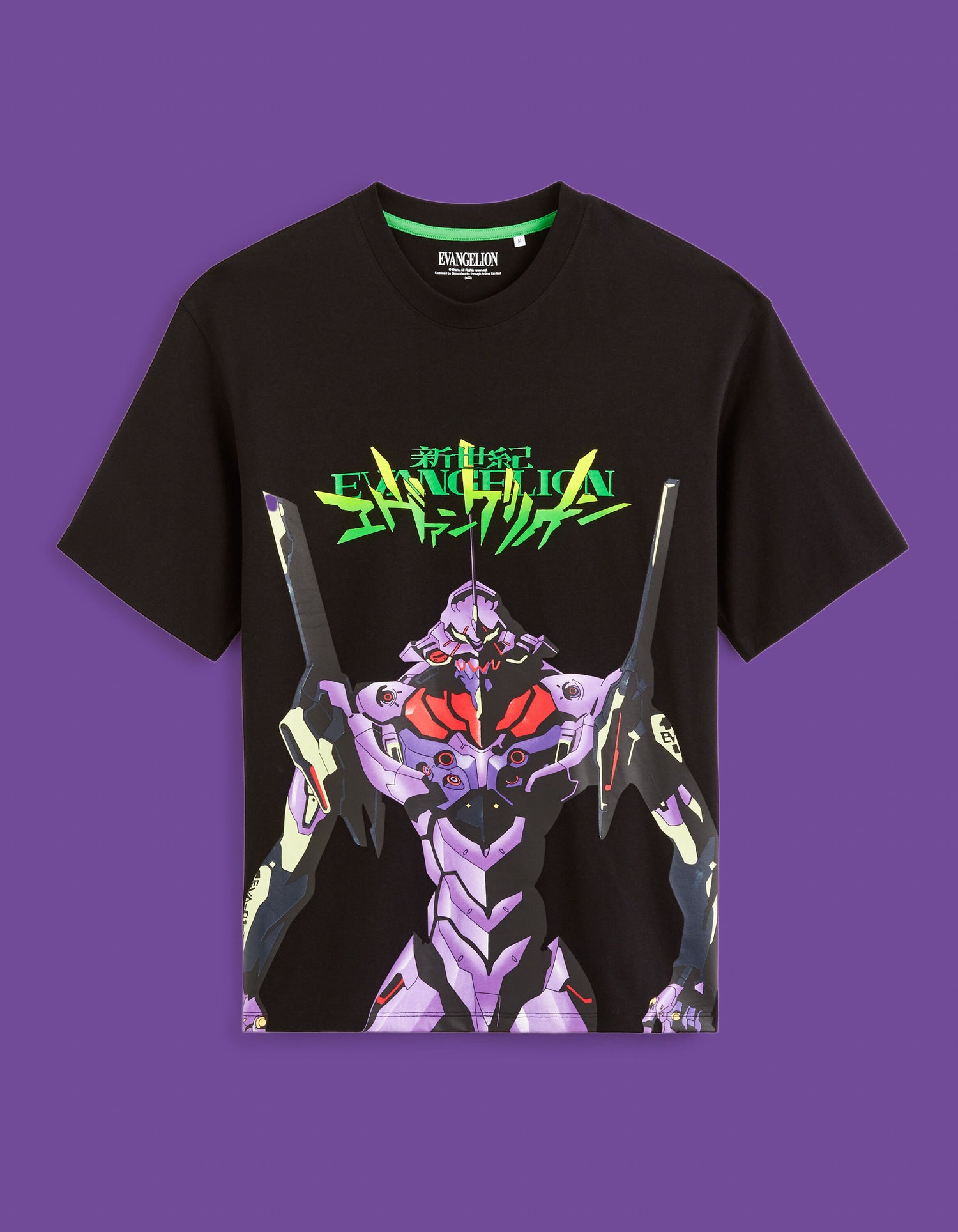 Evangelion - T-Shirt_LDEEVANGE_BLACK_01