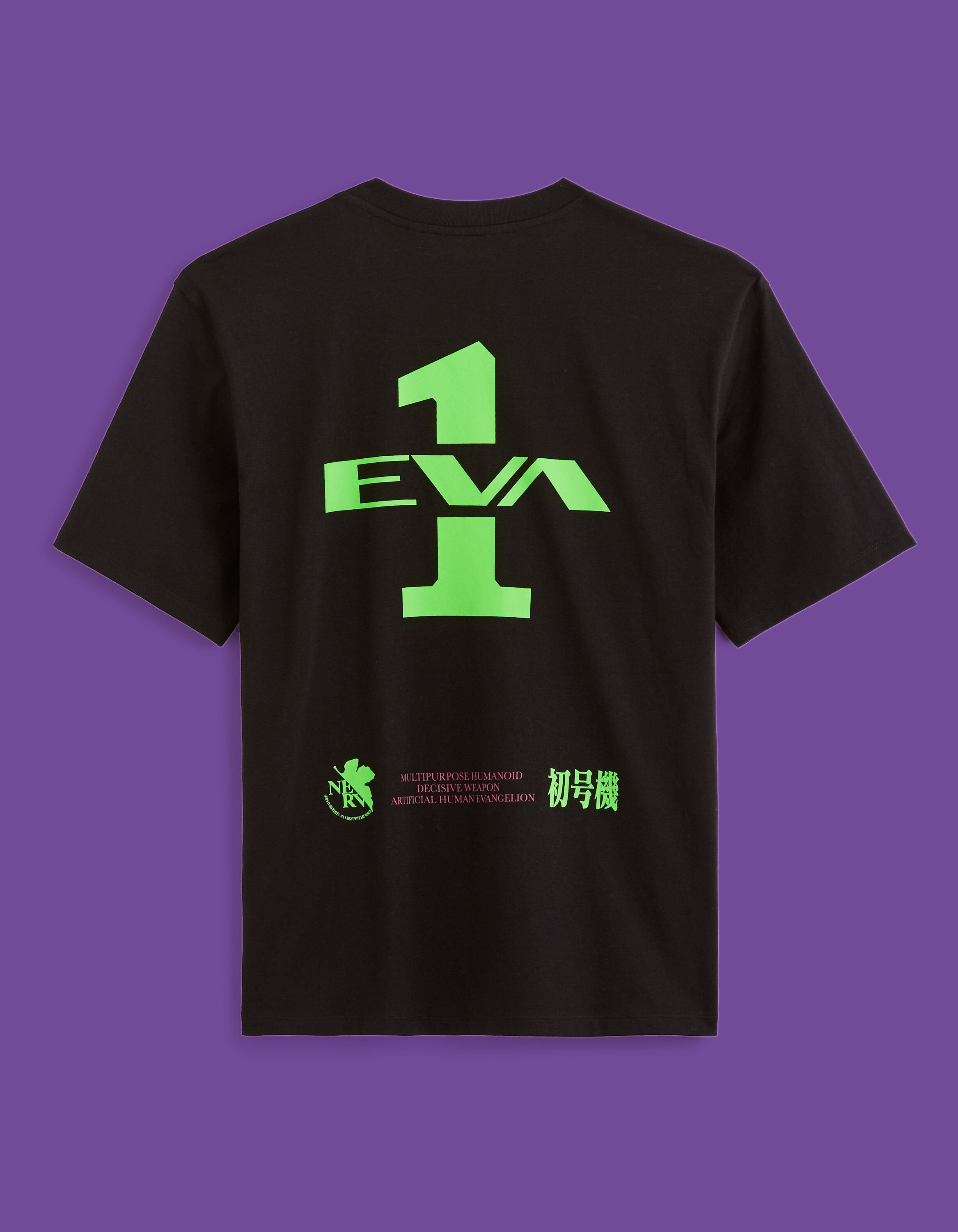 Evangelion - T-Shirt_LDEEVANGE_BLACK_05