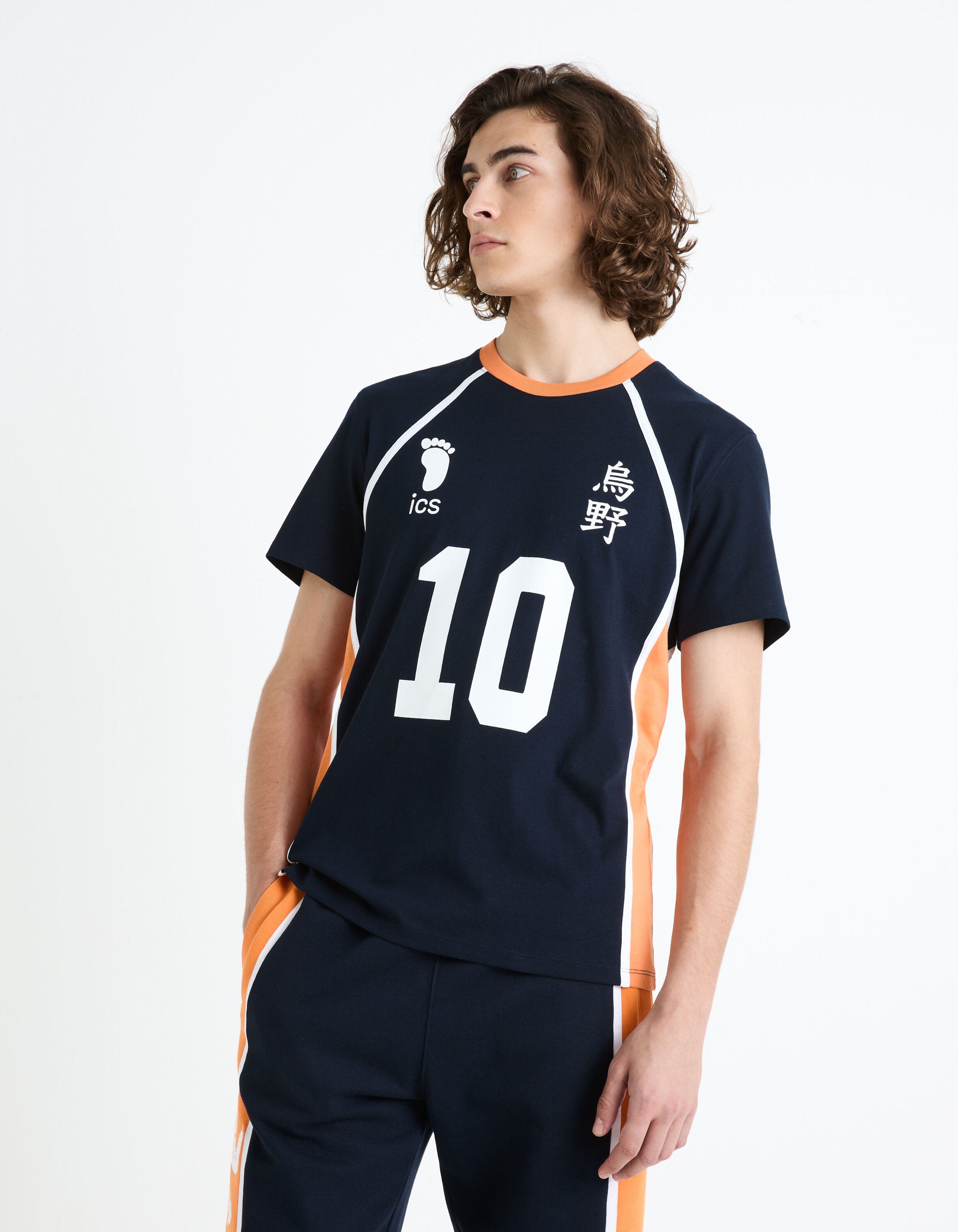 Haikyu!! - T-Shirt_LDEHAIK3_NAVY_03