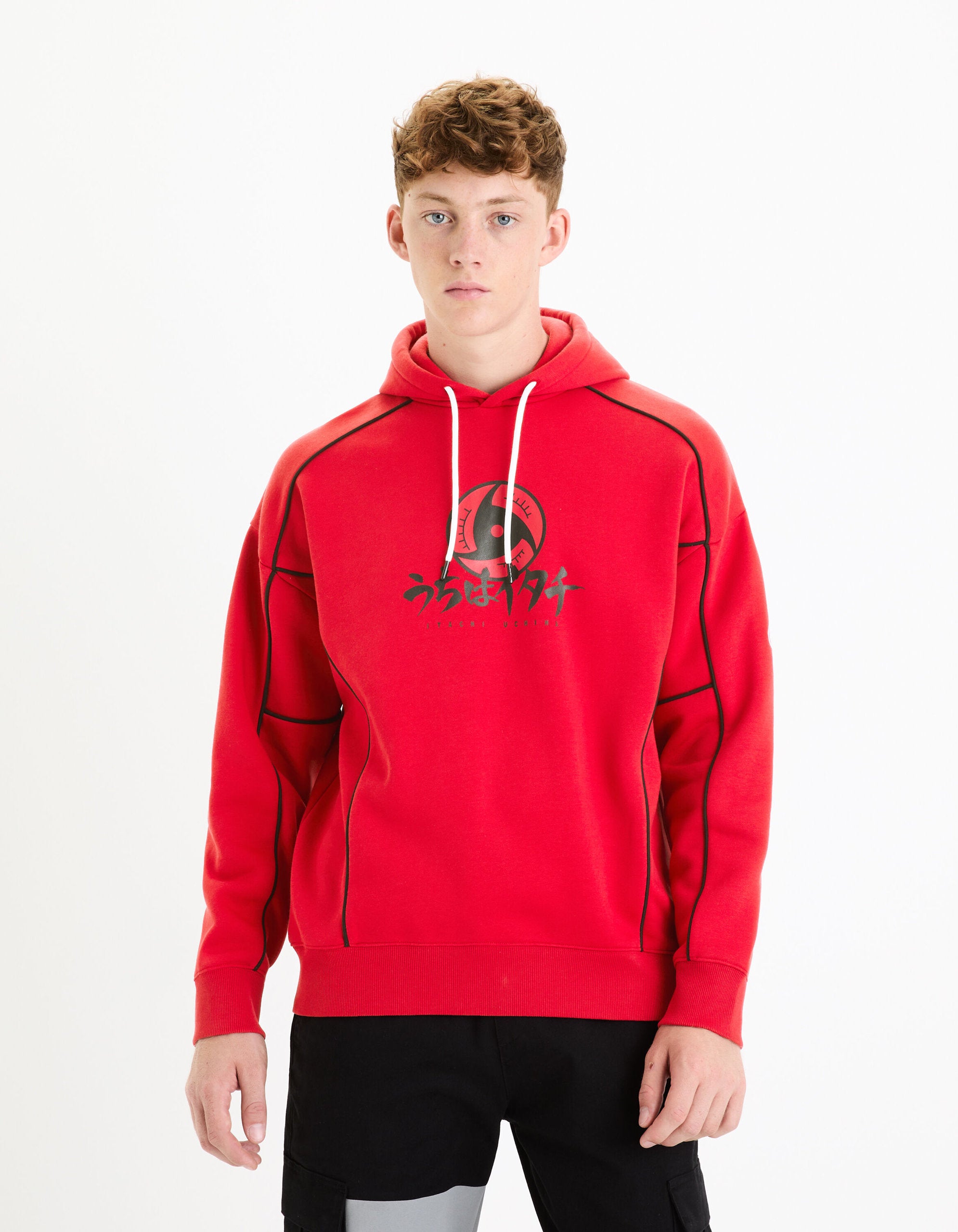 Naruto Shippuden - Sweatshirt_LDENARSW4_RED_03