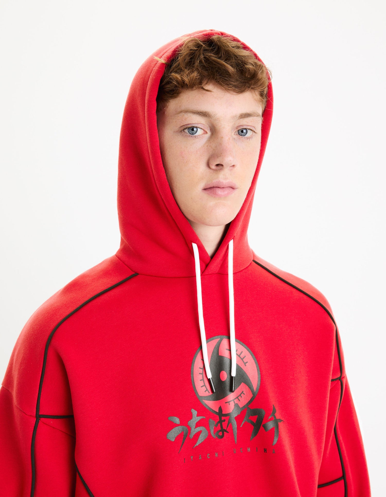 Naruto Shippuden - Sweatshirt_LDENARSW4_RED_05