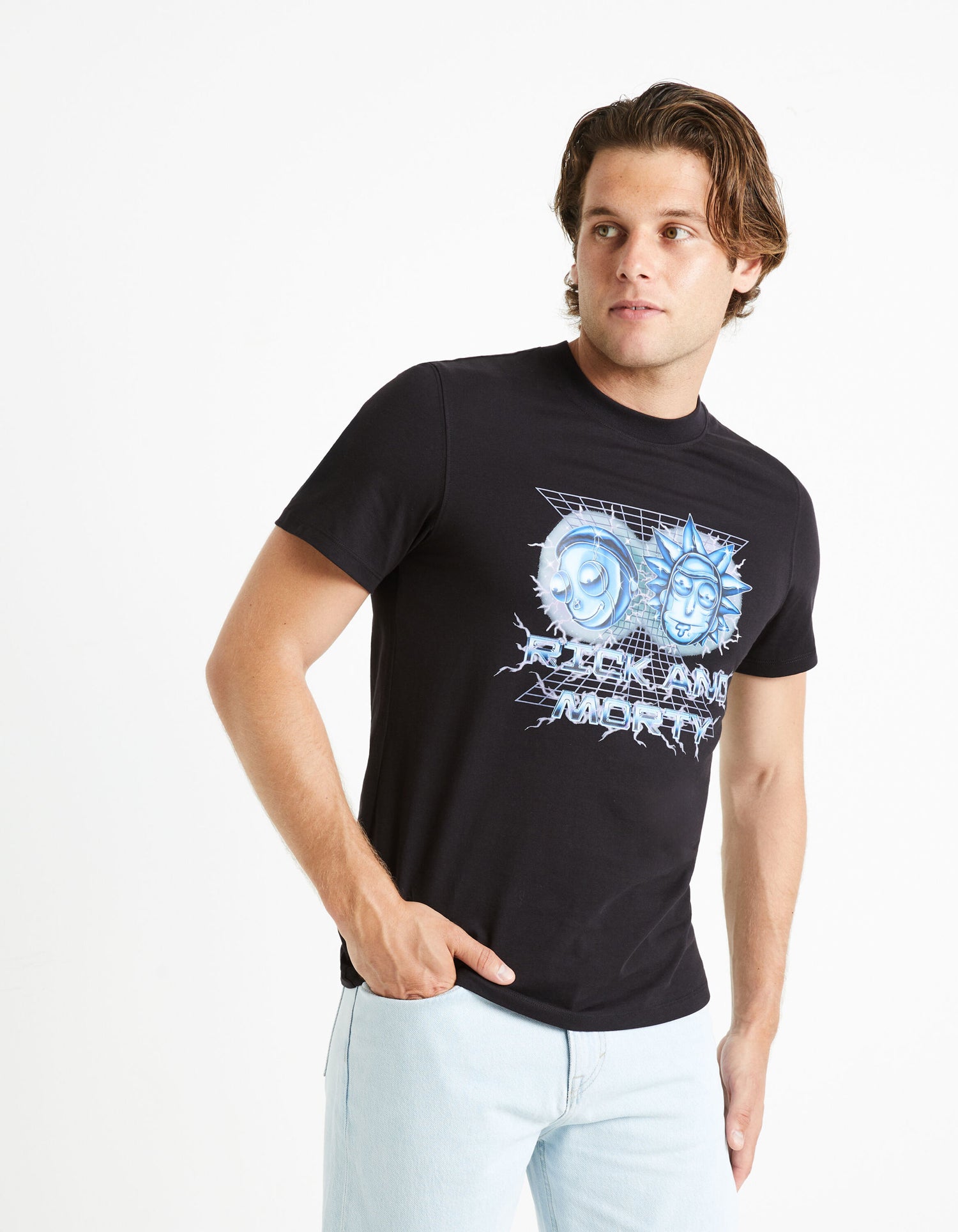 Rick And Morty - T-Shirt_LDERICK_BLACK_01