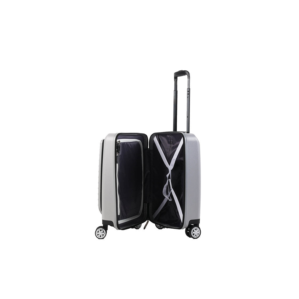 Calvin Klein Grey Cabin Luggage-3