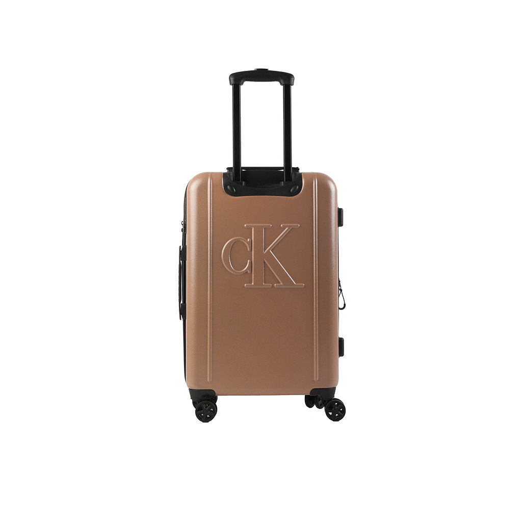 Calvin Klein Brown Medium Luggage-3