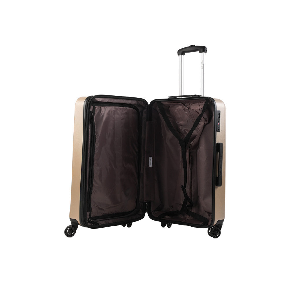 Calvin Klein Brown Medium Luggage-4