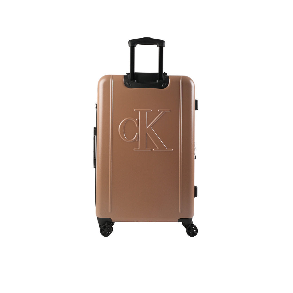 Calvin Klein Brown Large Luggage-1
