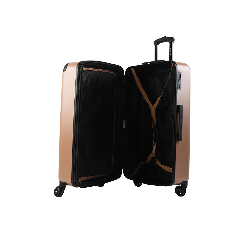 Calvin Klein Brown Large Luggage-4