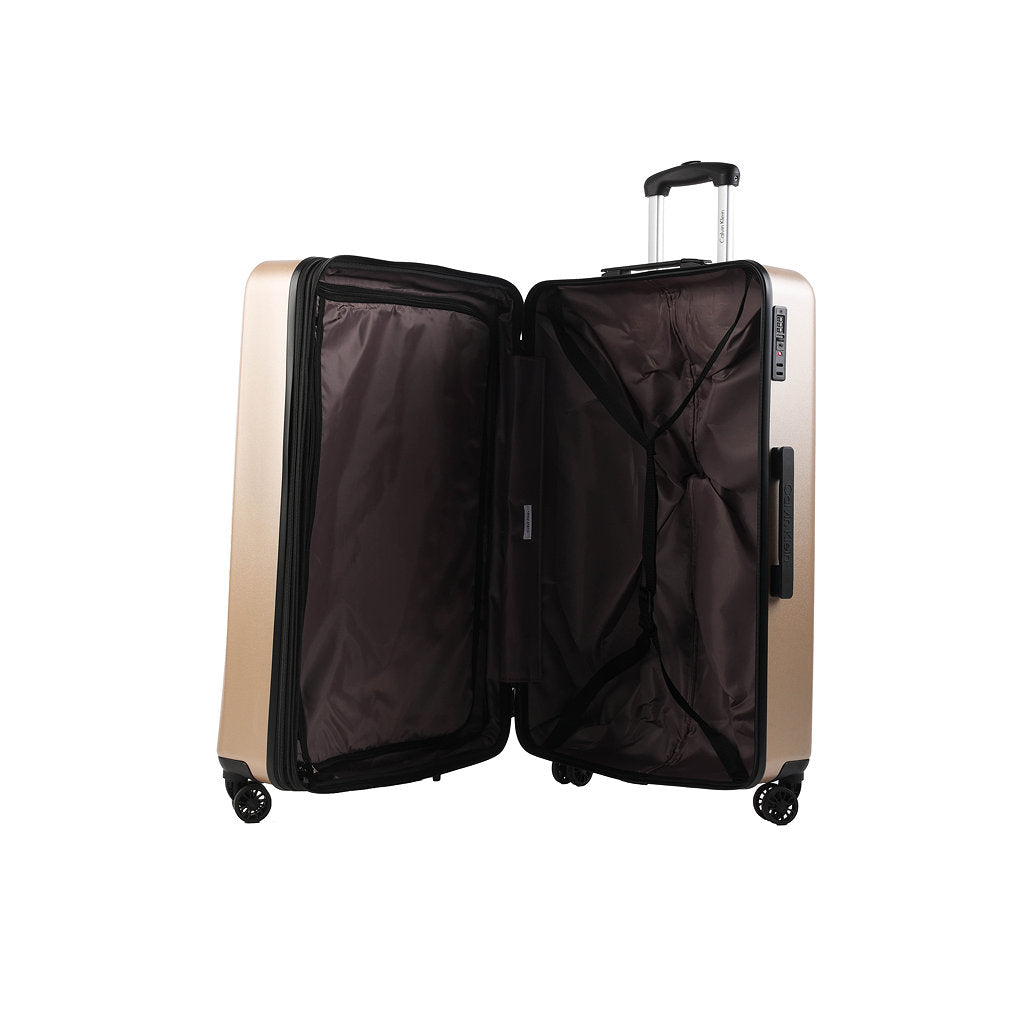 Calvin Klein Brown Large Luggage-4