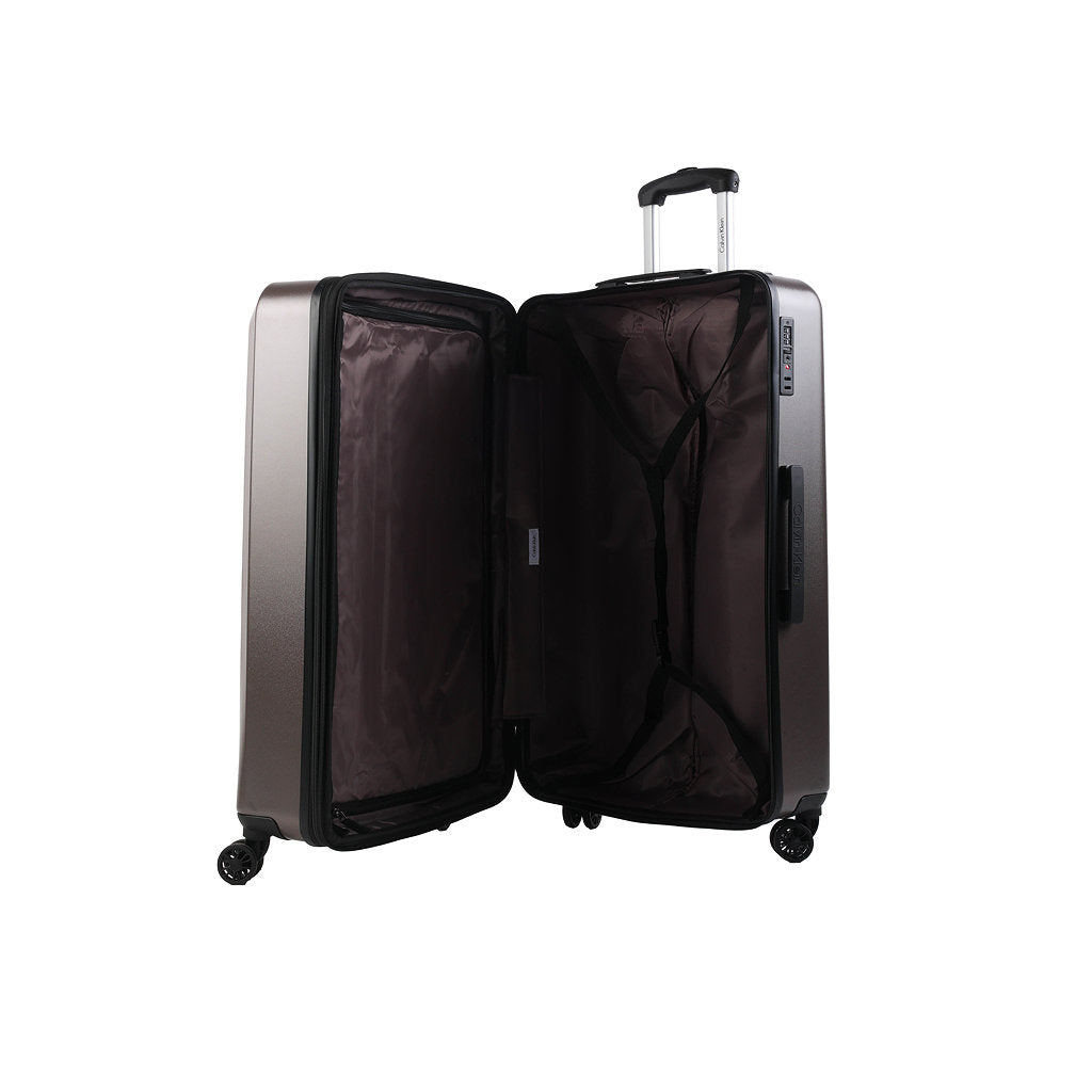 Calvin Klein Brown Large Luggage-4