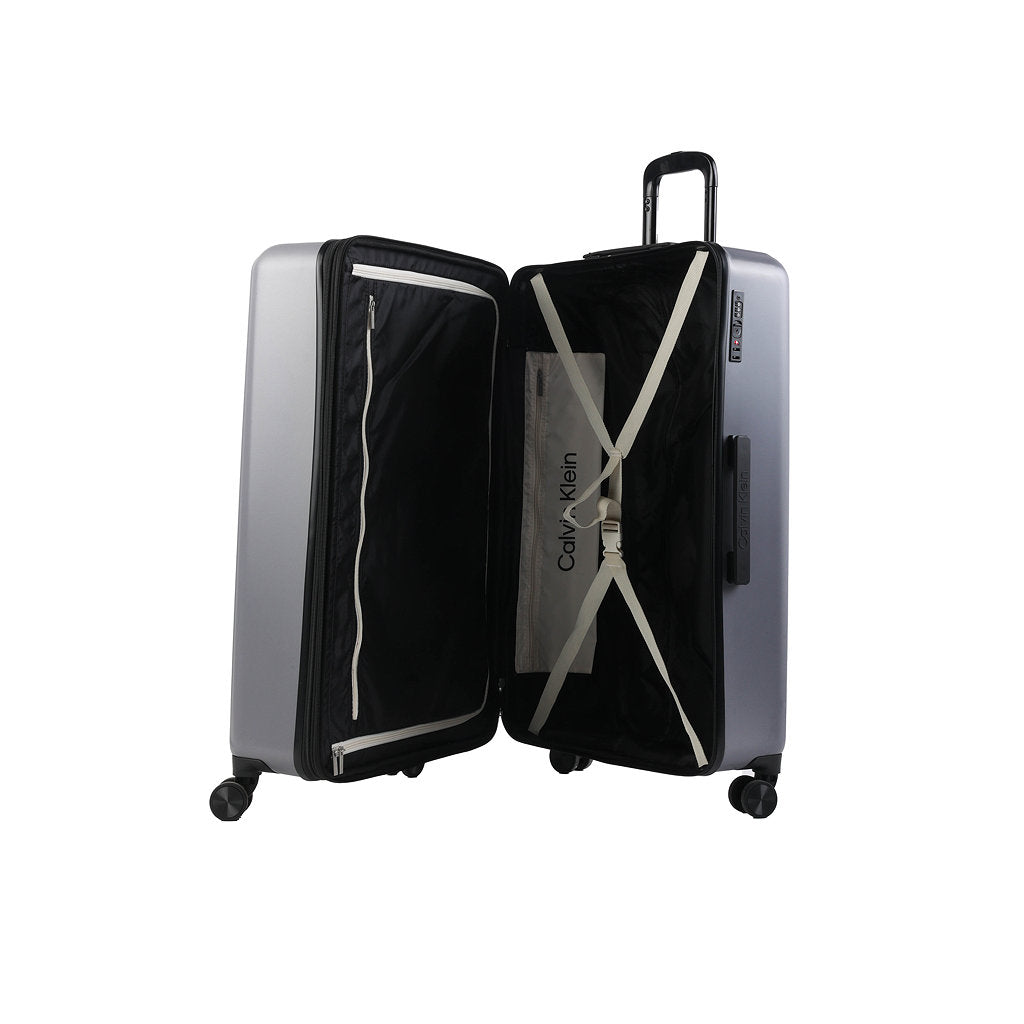 Calvin Klein Grey Large Luggage-4