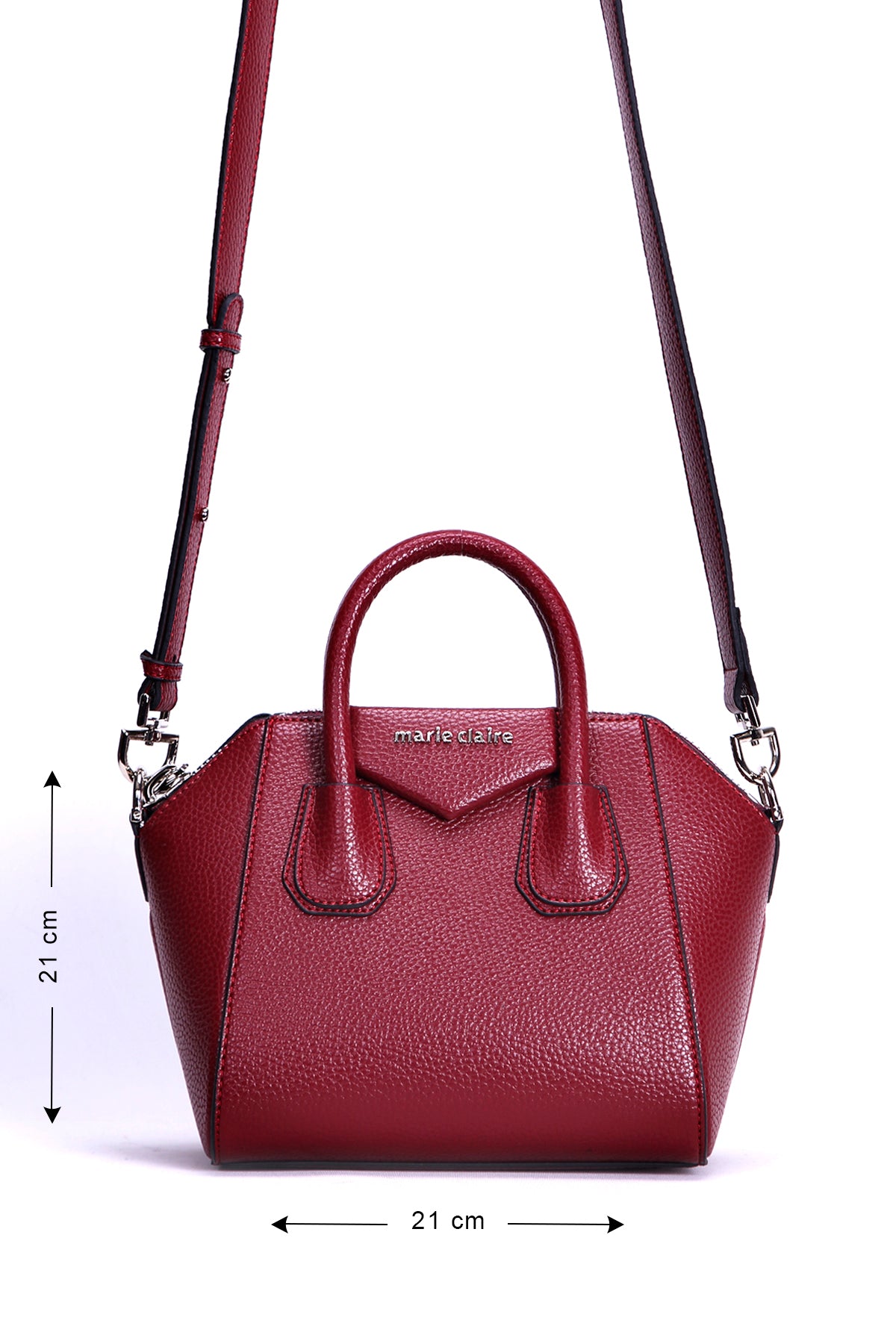 Claret Red Shoulder Bag Magda