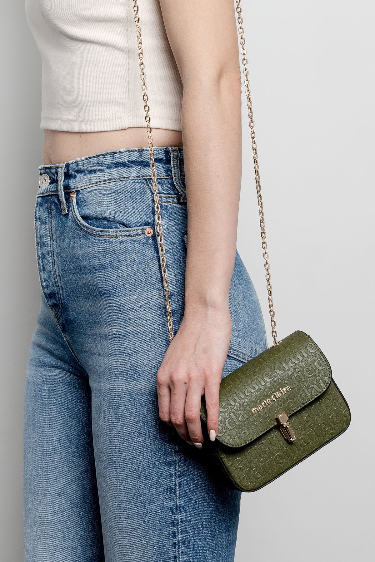 Green Shoulder Bag Milan