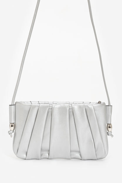 Silver Messenger Bag Rosalie