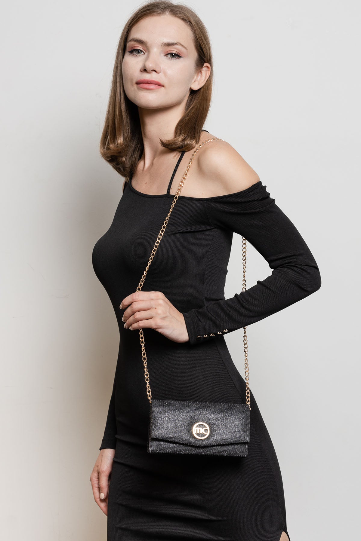 Black Evening Dress Bag Visenla