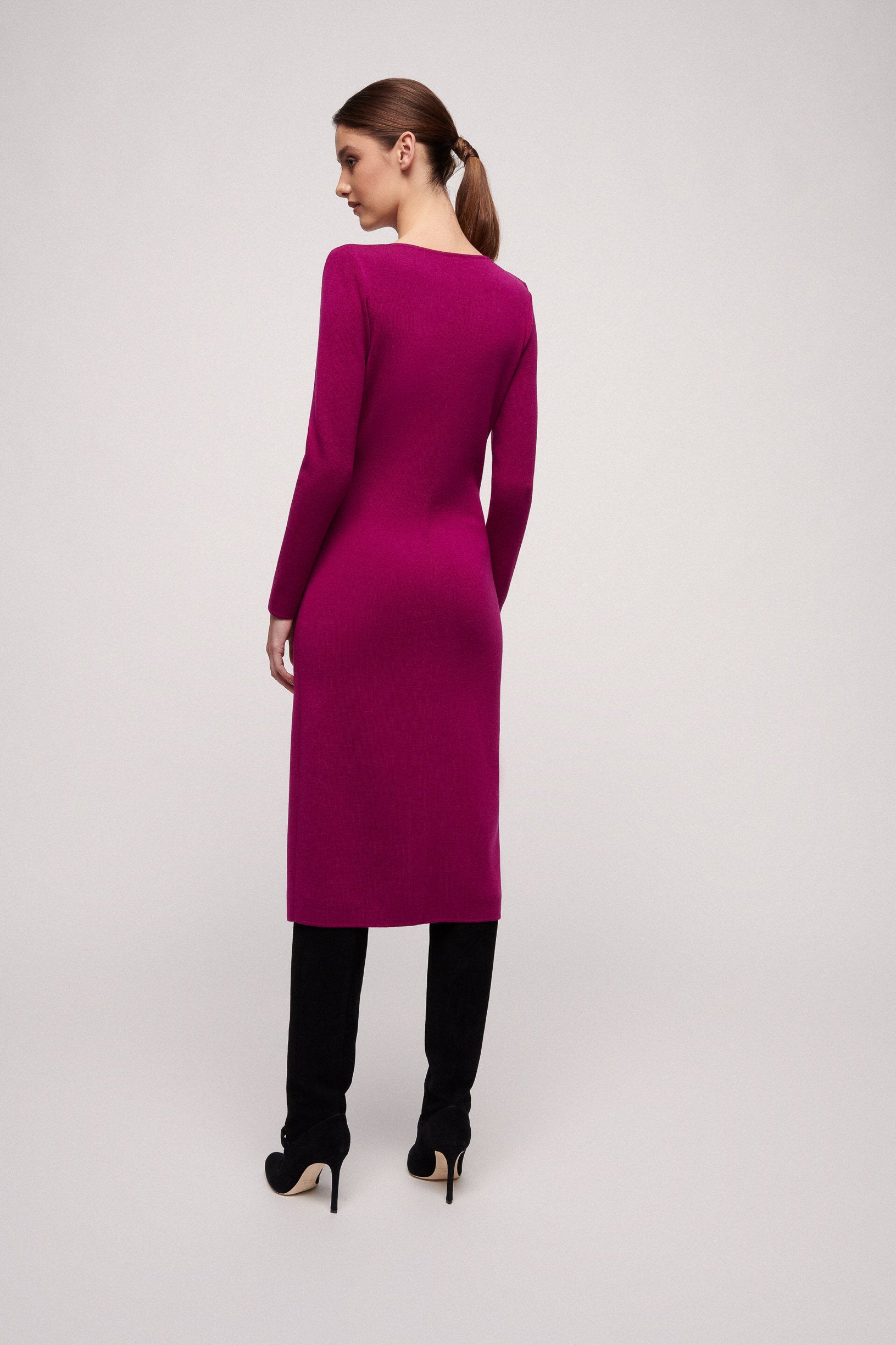 Menestrello Wool Dress_MENESTRELLO_1826_02