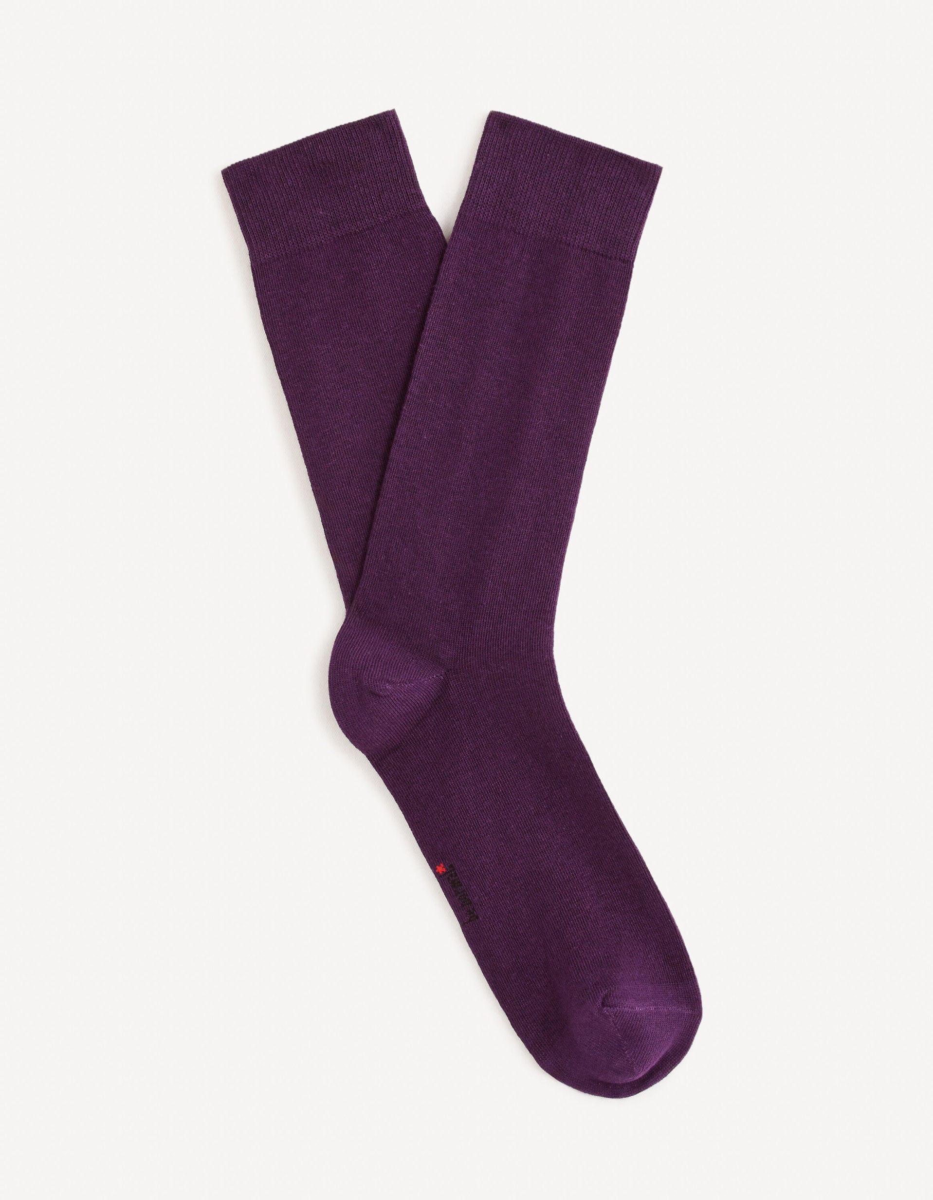 High Cotton Socks_MILOF_DARK PURPLE_01