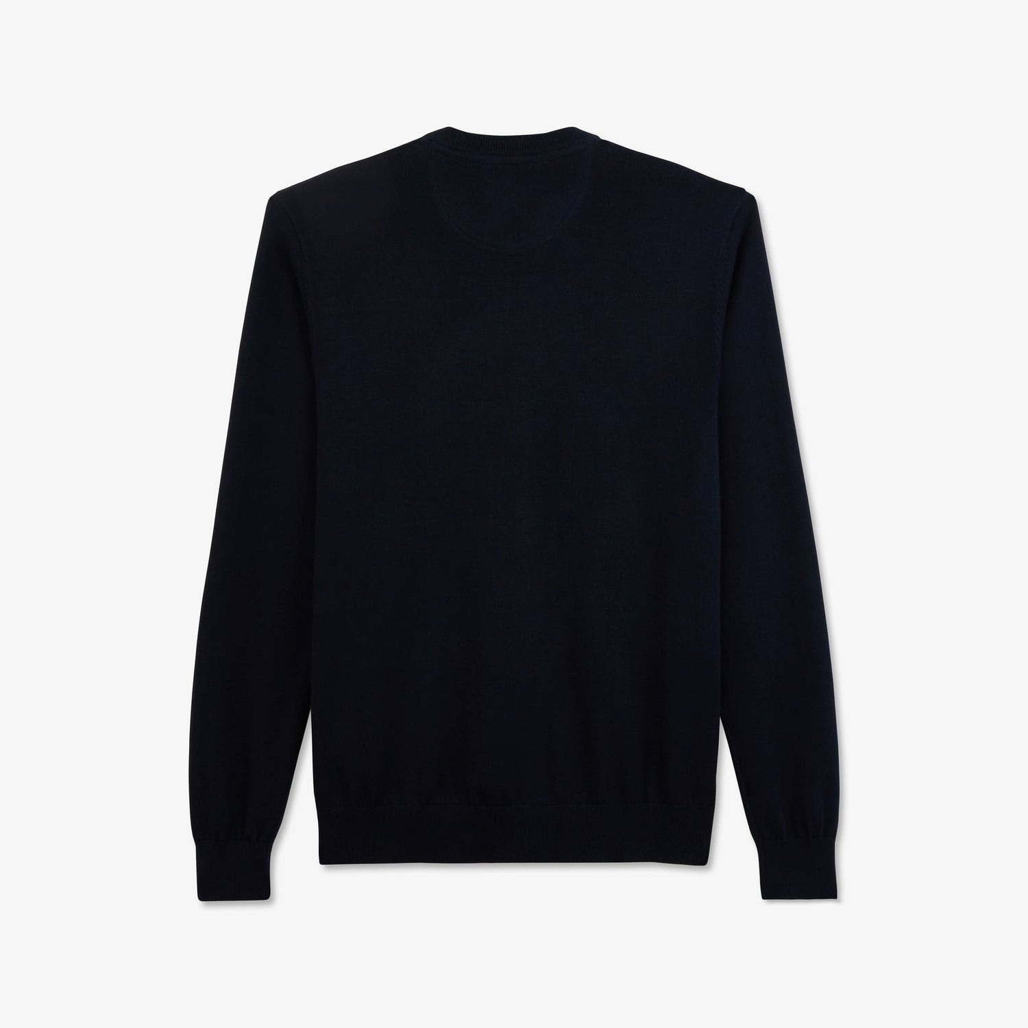 Crew Navy Blue Cotton Jumper_PPKNIPUE0021_BLF_05