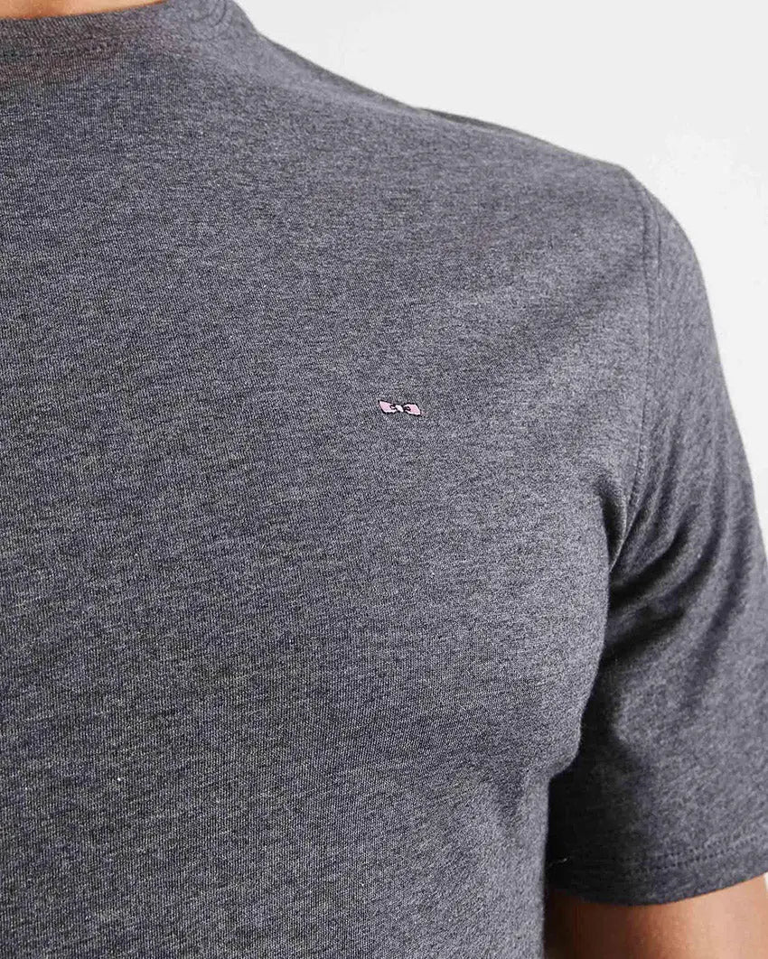 Dark Grey Short-Sleeved T-Shirt - BEVAVA