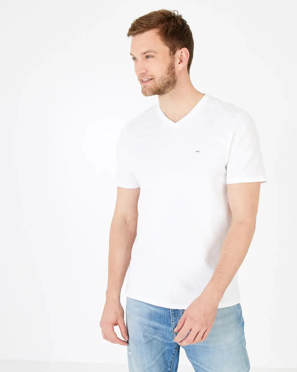 White T-Shirt Manches Courtes - BEVAVA