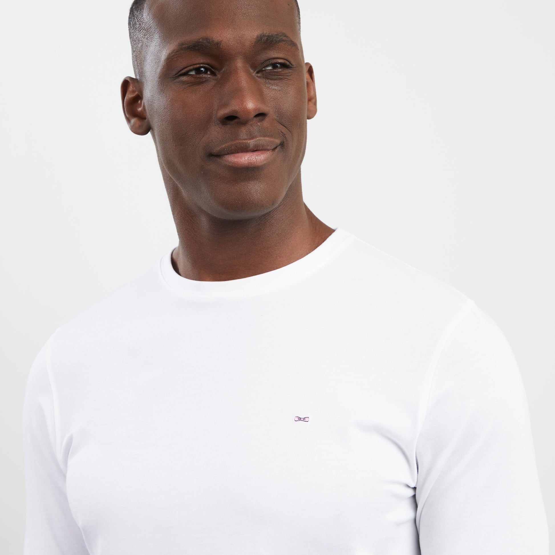 Long Sleeved White Cotton T-Shirt_PPKNITLE0007_BC_04