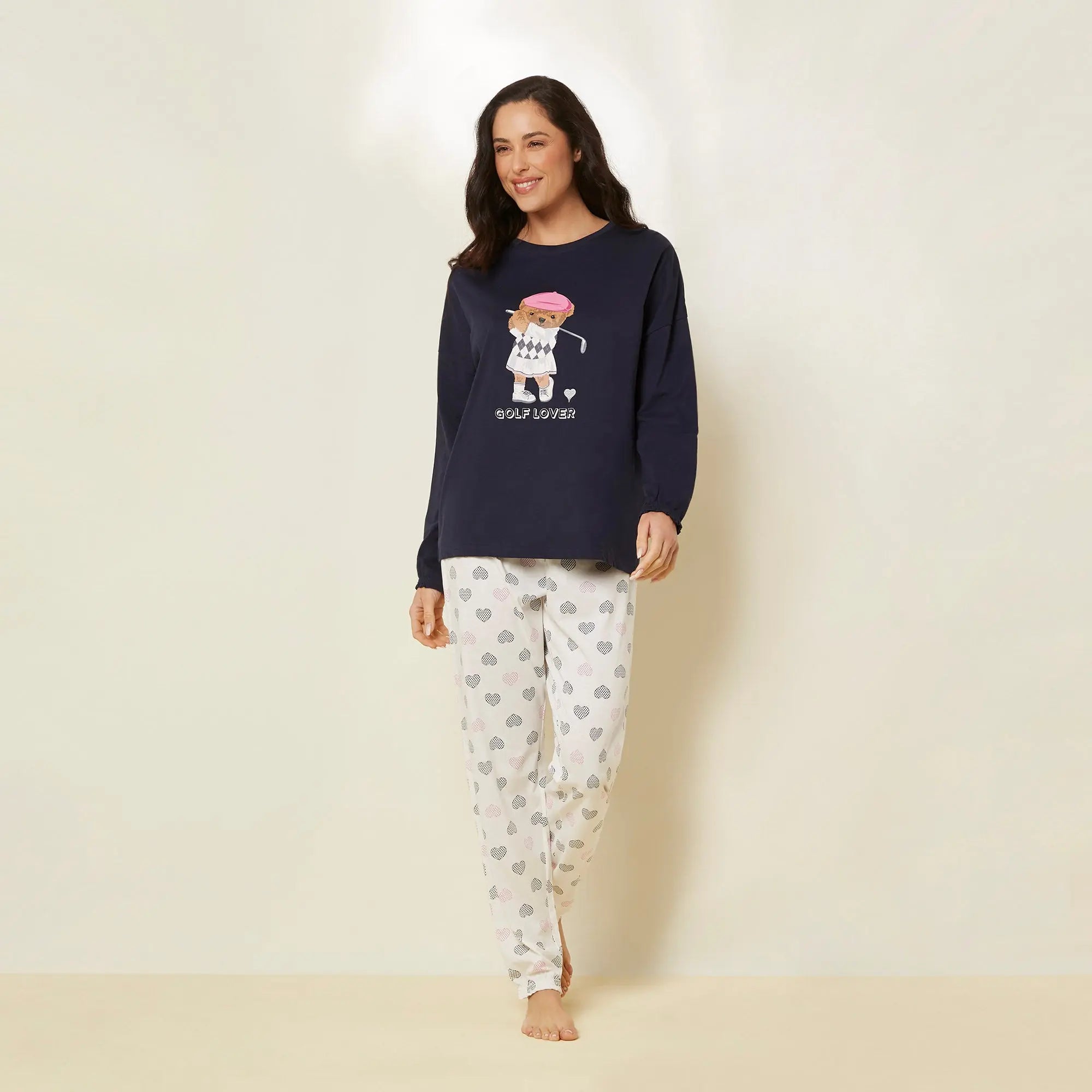 Night Blue Pyjamas - BEVAVA