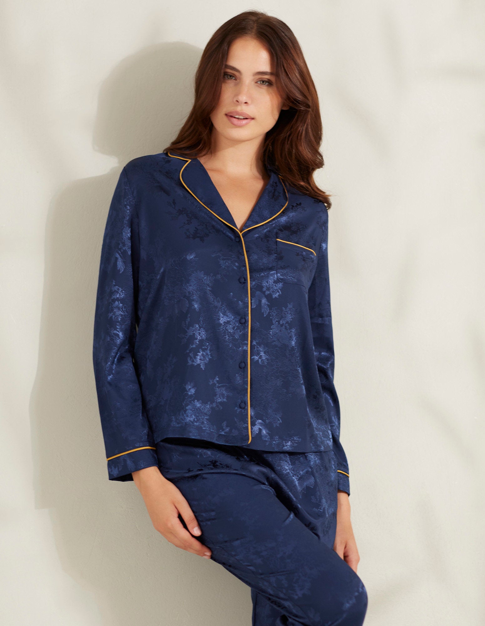 Royal Garden Night Shirt Pajama Set_PPRD163005_024_01