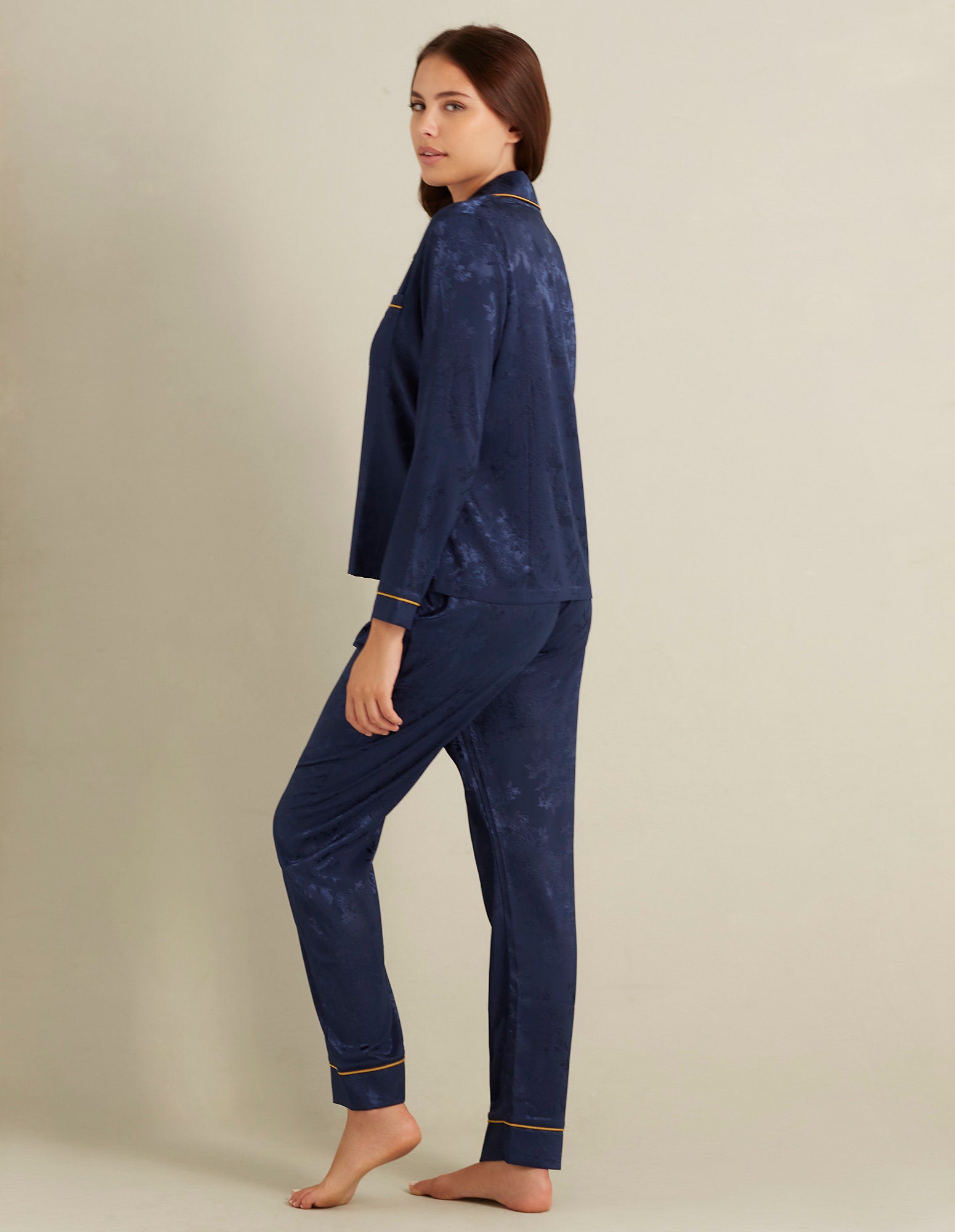 Royal Garden Night Shirt Pajama Set_PPRD163005_024_03