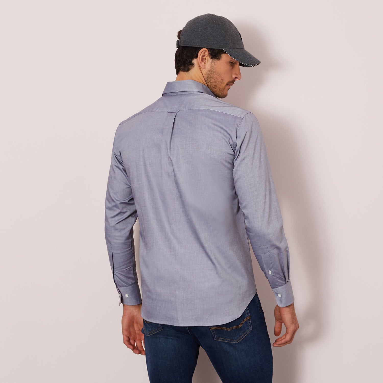 Light Grey Cotton Shirt_PPSHICHE0020_GRM_04