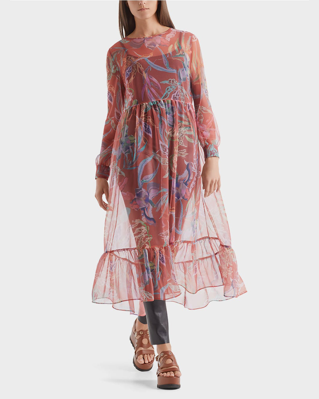 Coral Dress Marc Cain