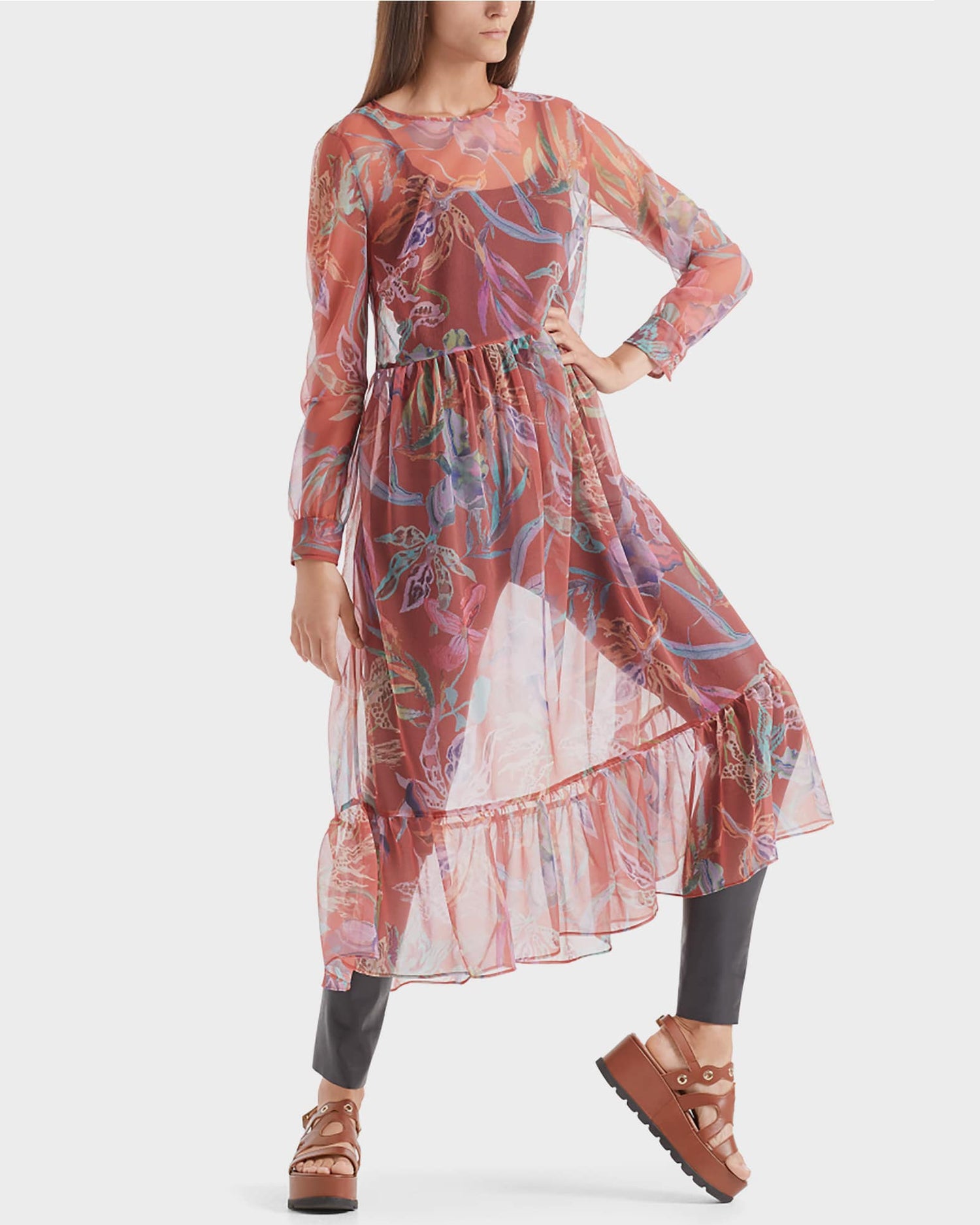 Coral Dress Marc Cain