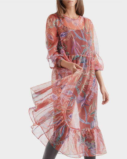 Coral Dress Marc Cain