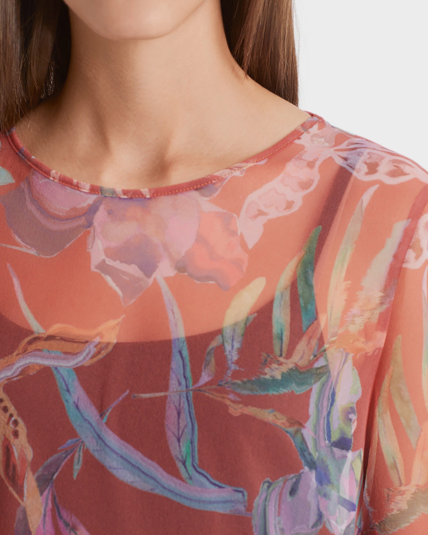 Coral Dress Marc Cain