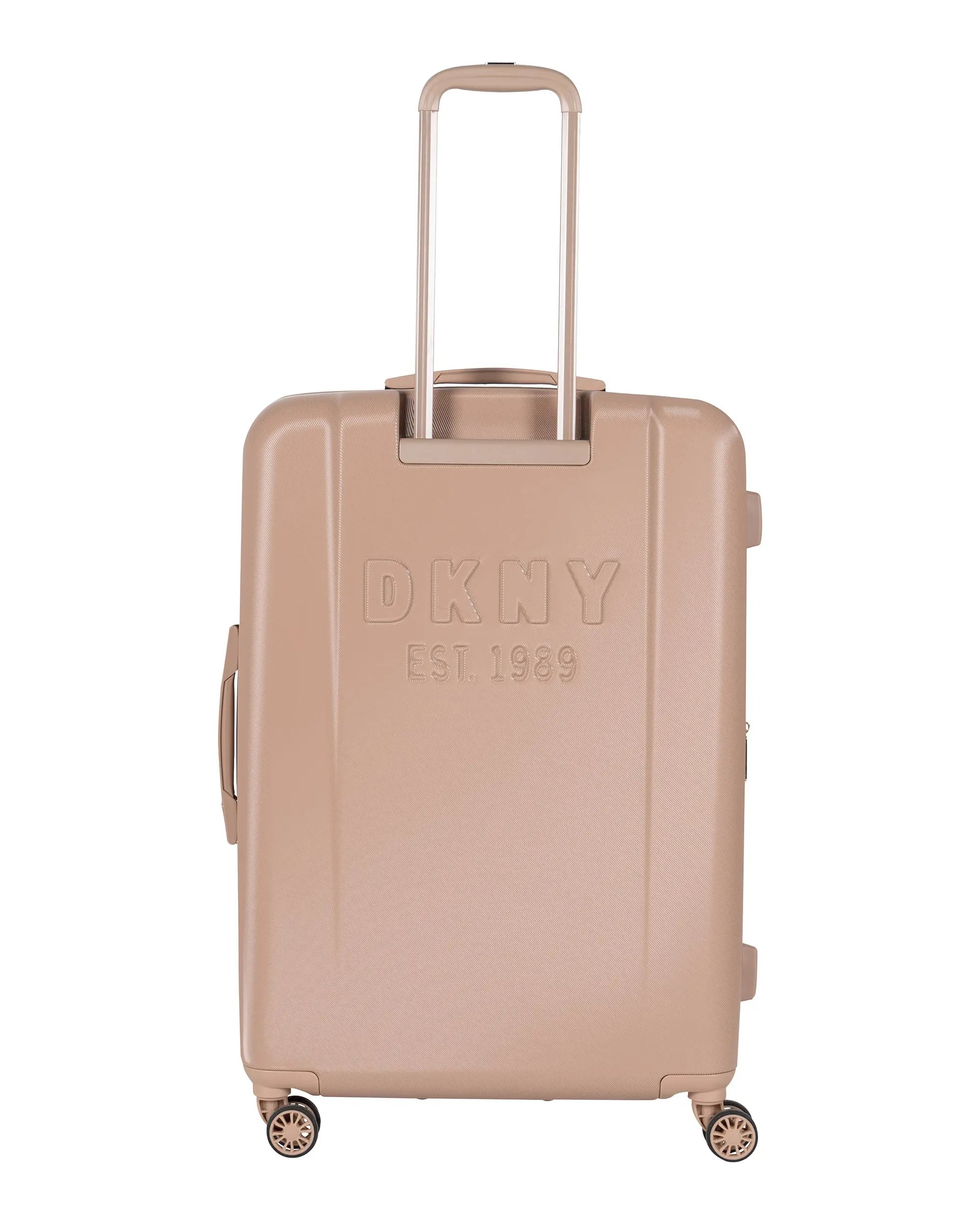 DKNY Beige Large Luggage - BEVAVA