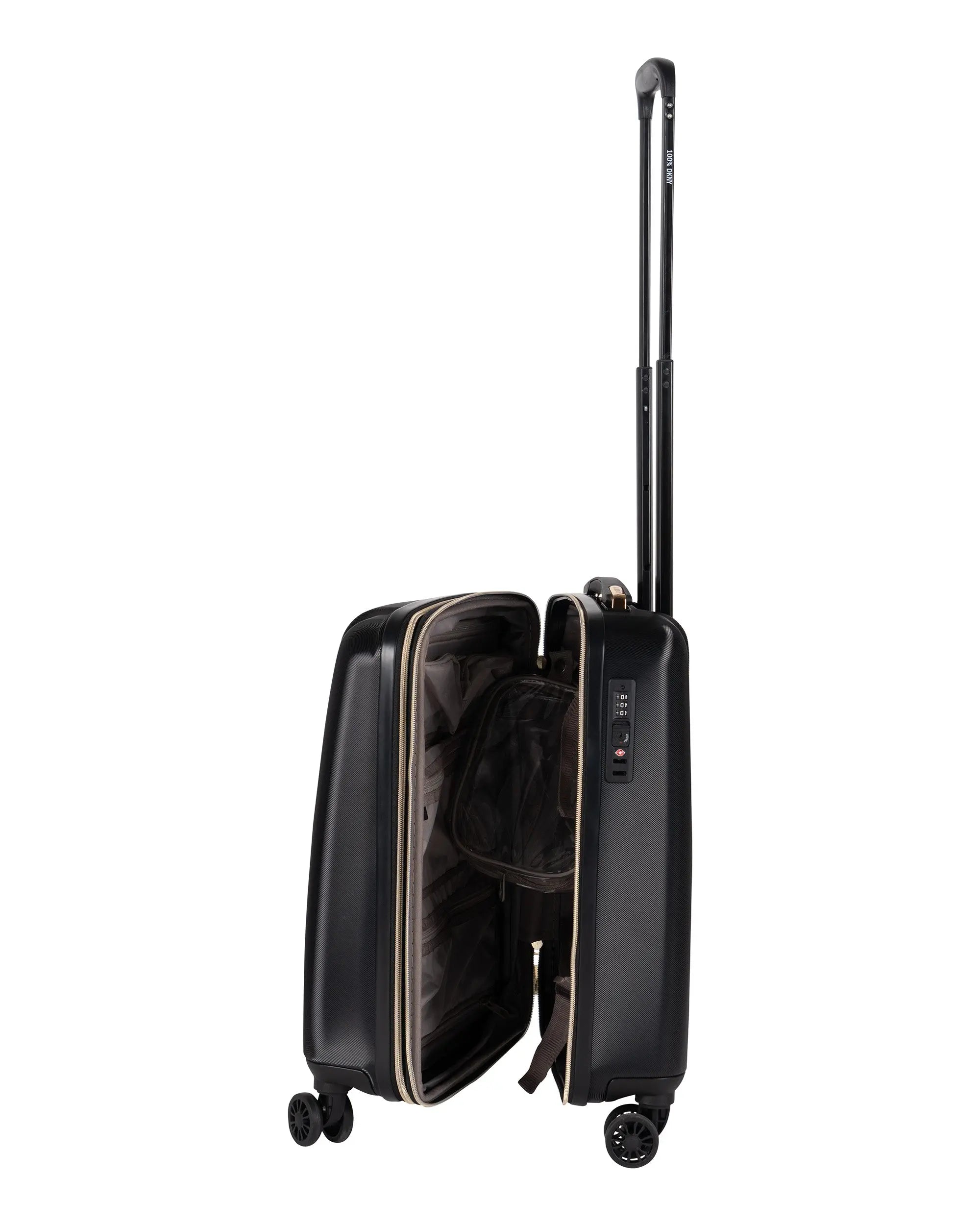 DKNY Black Cabin Luggage - BEVAVA