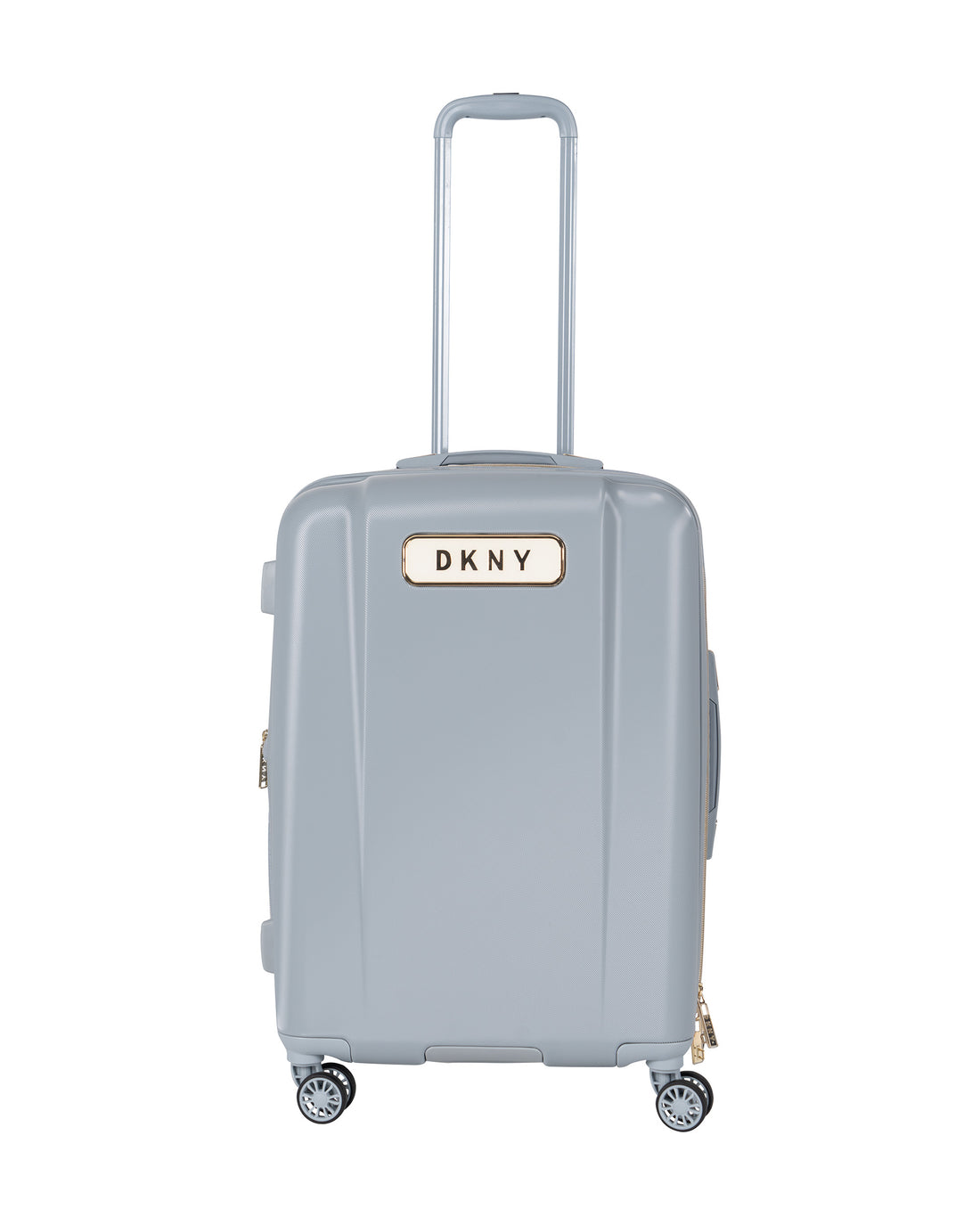 DKNY - حقيبة سفر متوسطة الحجم باللون الرمادي