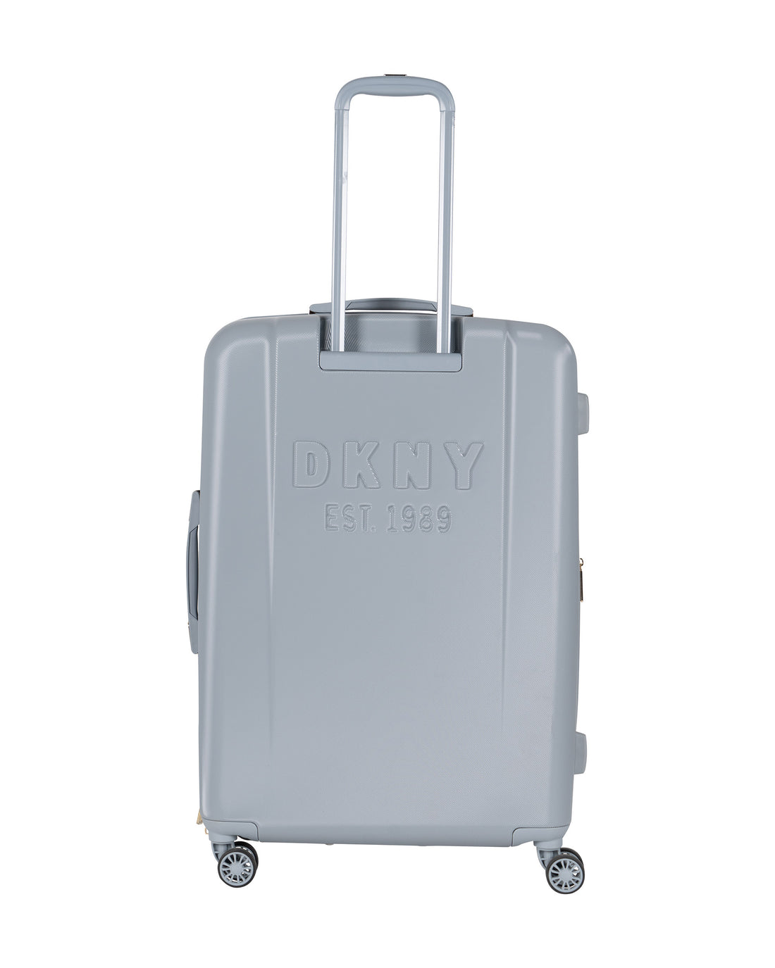 DKNY - حقيبة سفر كبيرة رمادية اللون