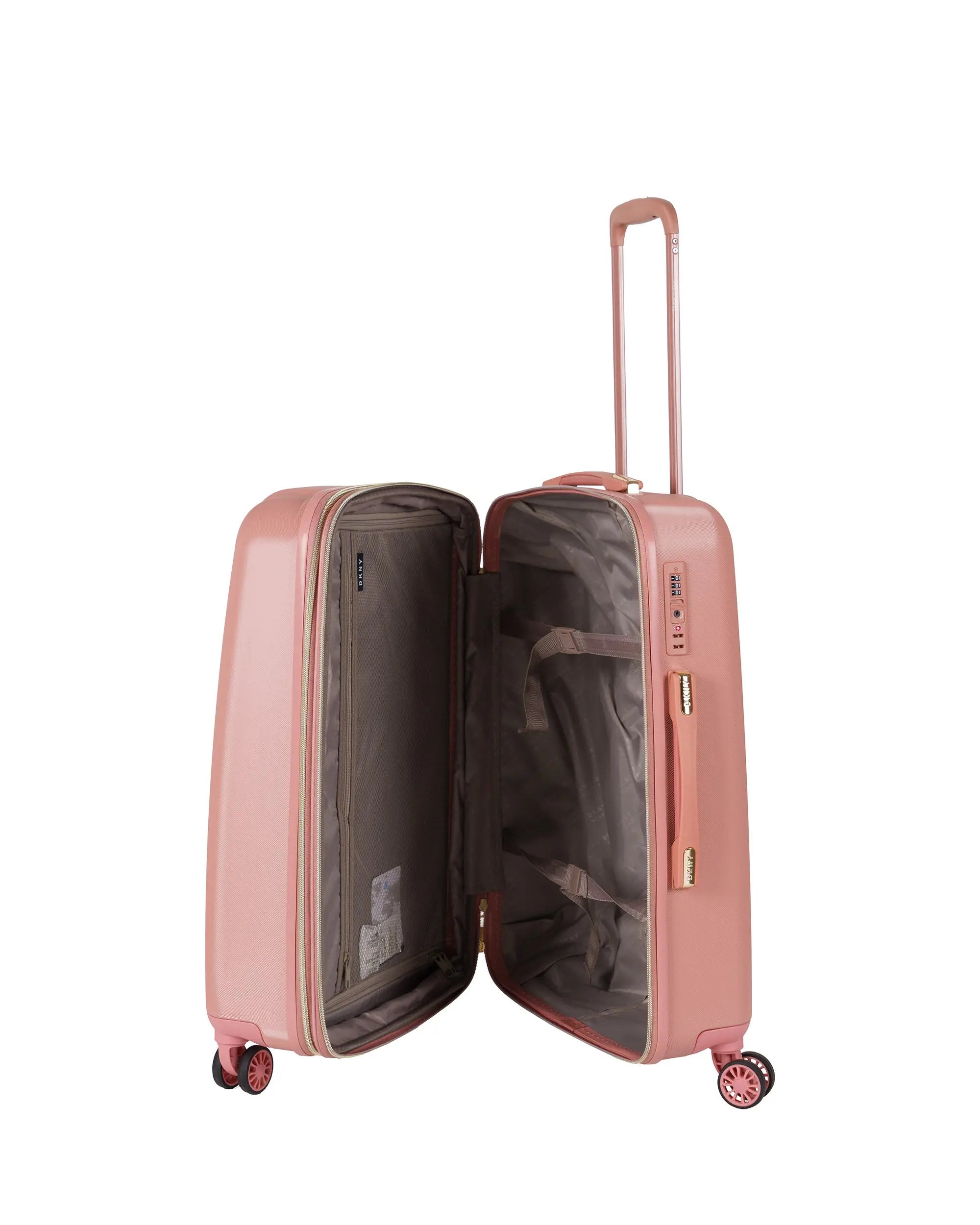 DKNY Pink Medium Luggage - BEVAVA