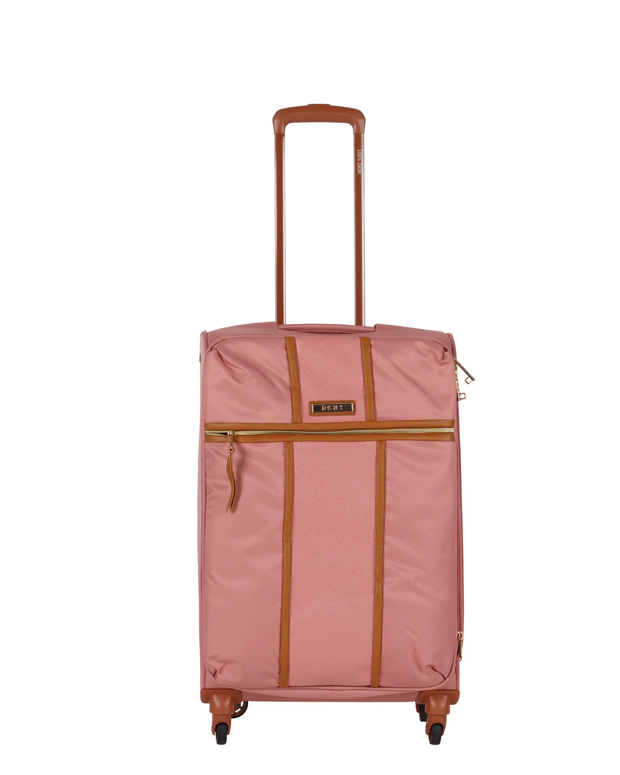 DKNY Pink Medium Luggage - BEVAVA