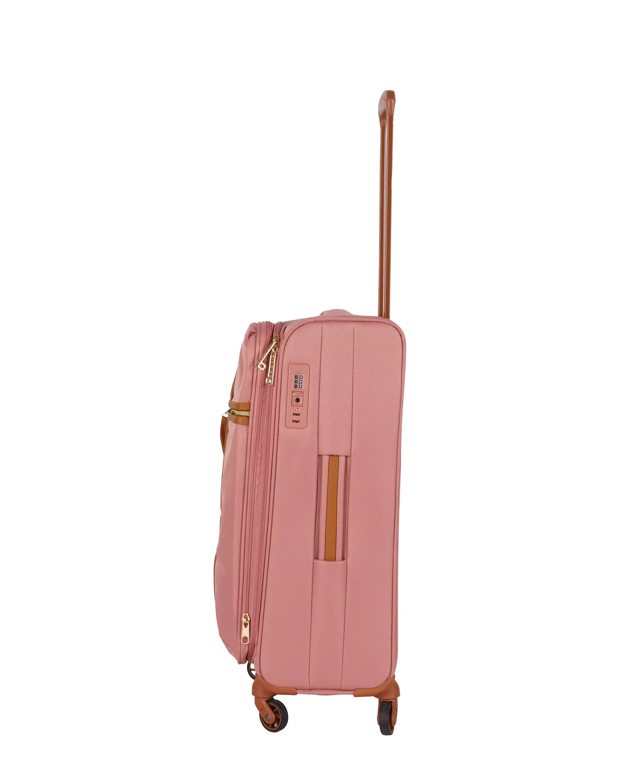 DKNY Pink Medium Luggage - BEVAVA