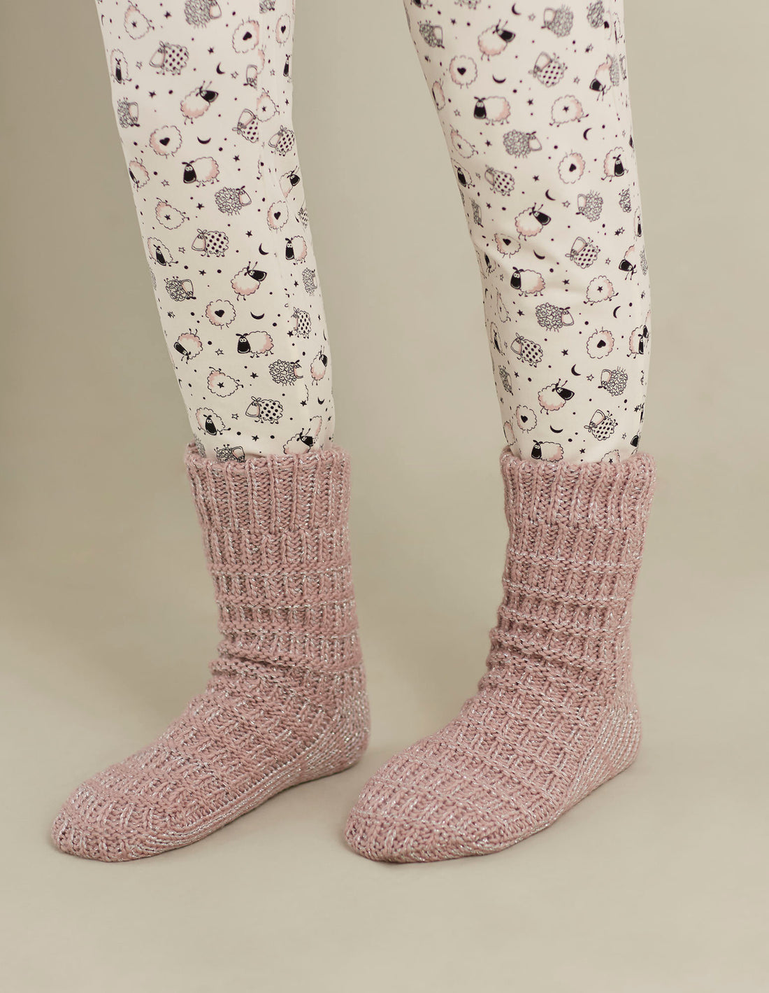 Pink Anti Skid Socks_SPFD163003_088_01