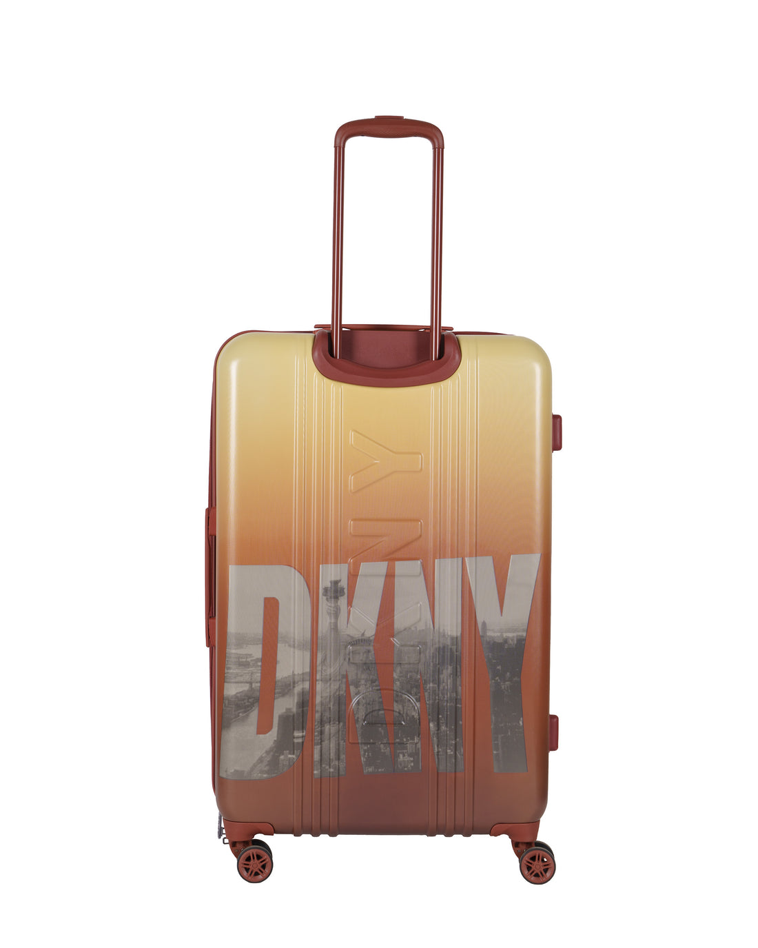 DKNY Brown Large Luggage