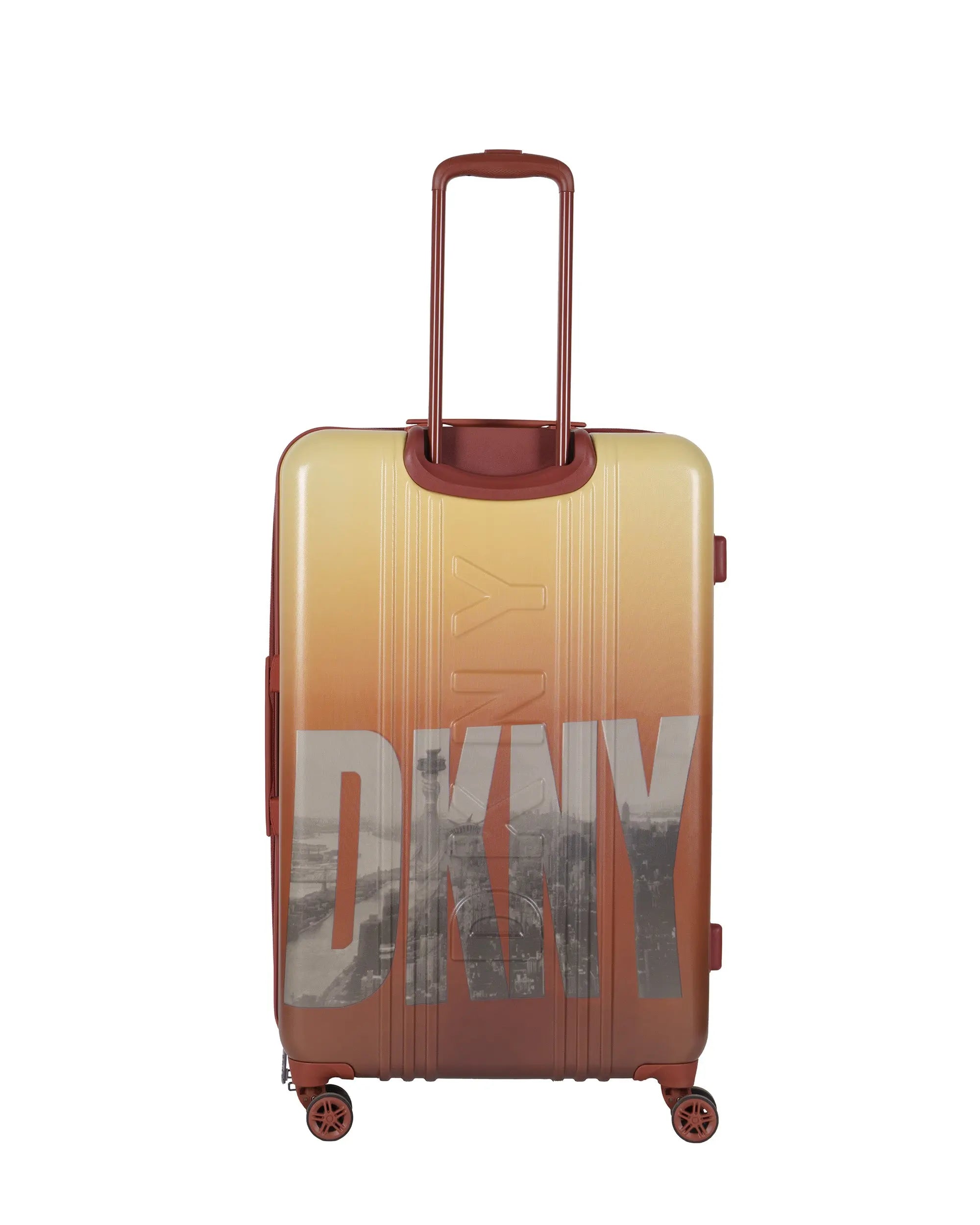 DKNY Brown Large Luggage - BEVAVA